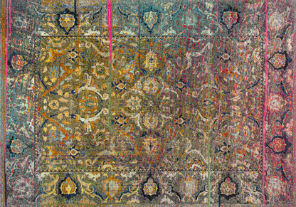 Wohnteppich 140x200 Mirage blau