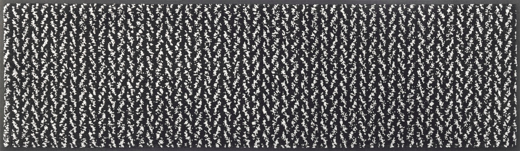 Läufer 35x120 Duo Pepper schwarz