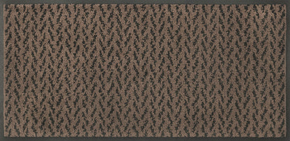 Fußabtreter klein 35x75 Duo Mocha braun