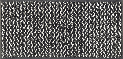 Fußabtreter klein 35x75 Duo Pepper schwarz