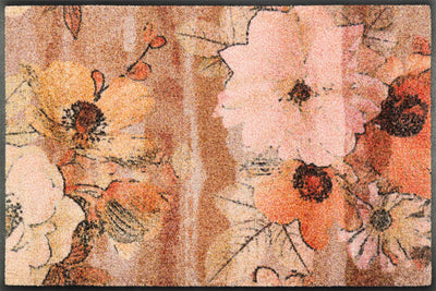 Fußmatte 50x75 Retro Roses orange