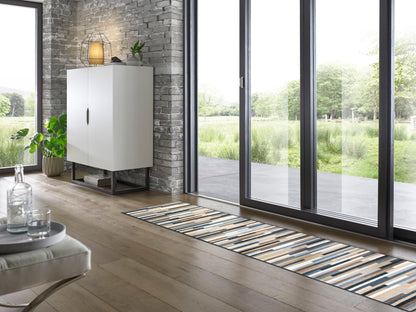 Teppichläufer 60x240 Mikado Stripes nature beige