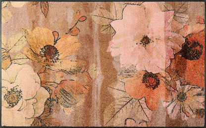 Fußmatte 75x120 Retro Roses orange