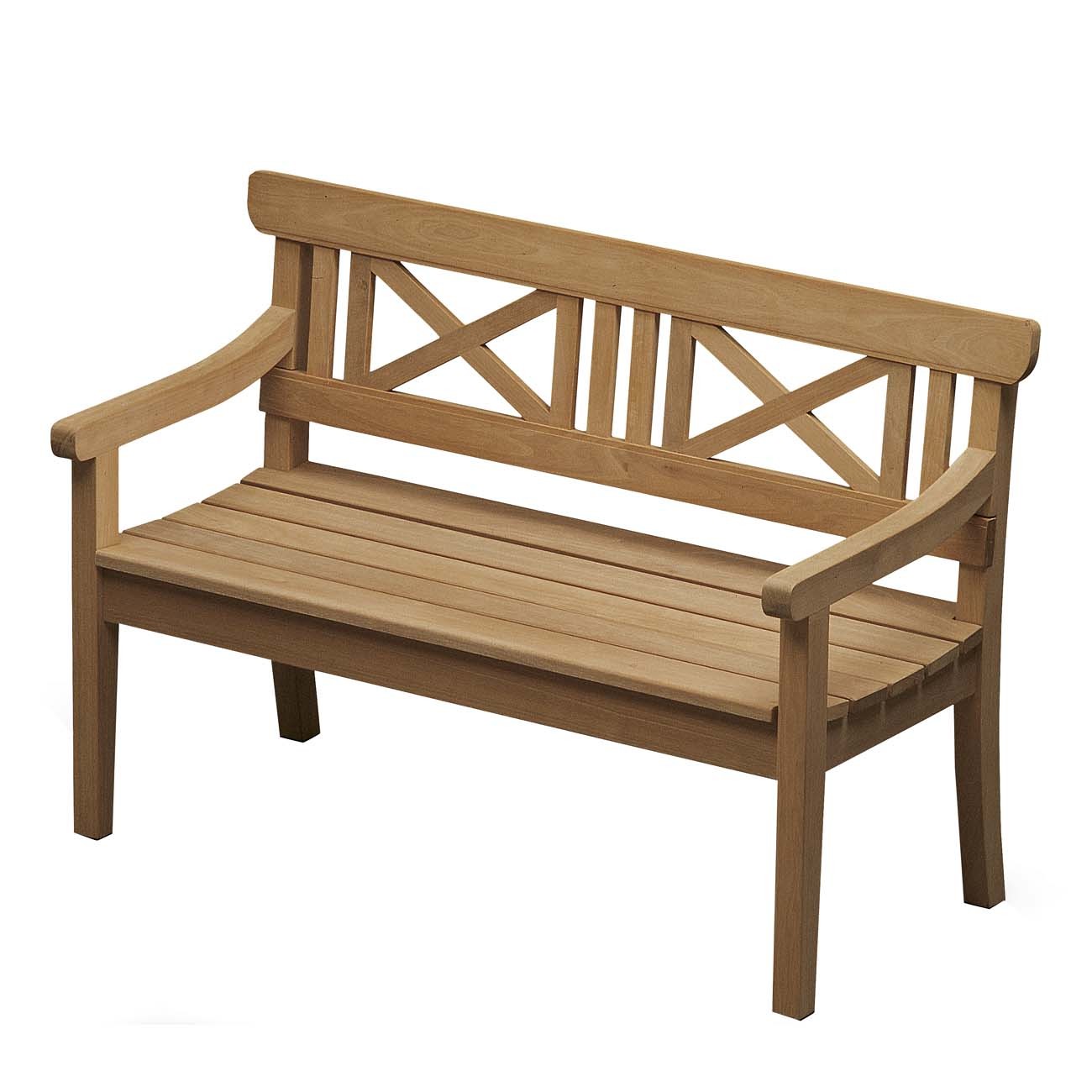 Skagerak Drachmann Bank 120 cm Teak Gartenbank S1040505 ...